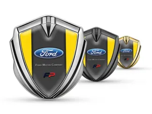 Ford Badge Auto Forza Metal Disegno Personalizzabile
